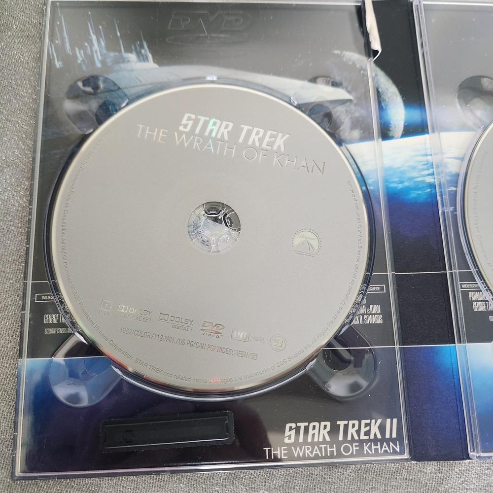 Star Trek Motion Picture Trilogy DVD Set II III IV Wrath of Khan Spock 2009 - Picture 3 of 6